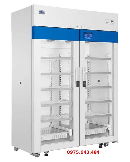 Tủ bảo quản 1099 lít, 2 cửa kính (2 ÷ 8oC), màn hình cảm ứng HYC-1099T Haier