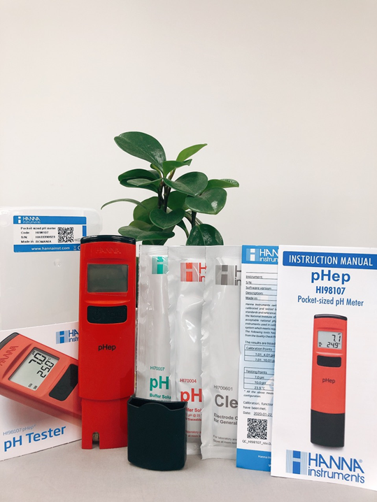 Bút Đo pH/Nhiệt Độ Với Độ Phân Giải 0.1pH HI98107 Hanna