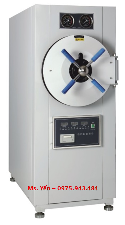 Nồi hấp tiệt trùng tự động 150 lít kiểu hộp, máy in WS-150YDB Jibimed