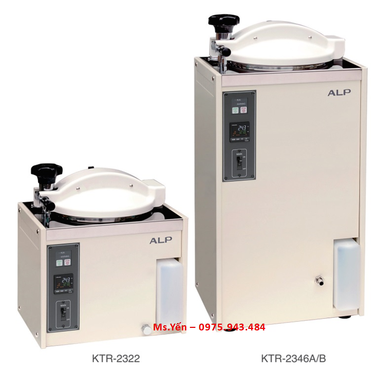 Nồi hấp tiệt trùng kiểu đứng 37 lít KTR-3045A ALP