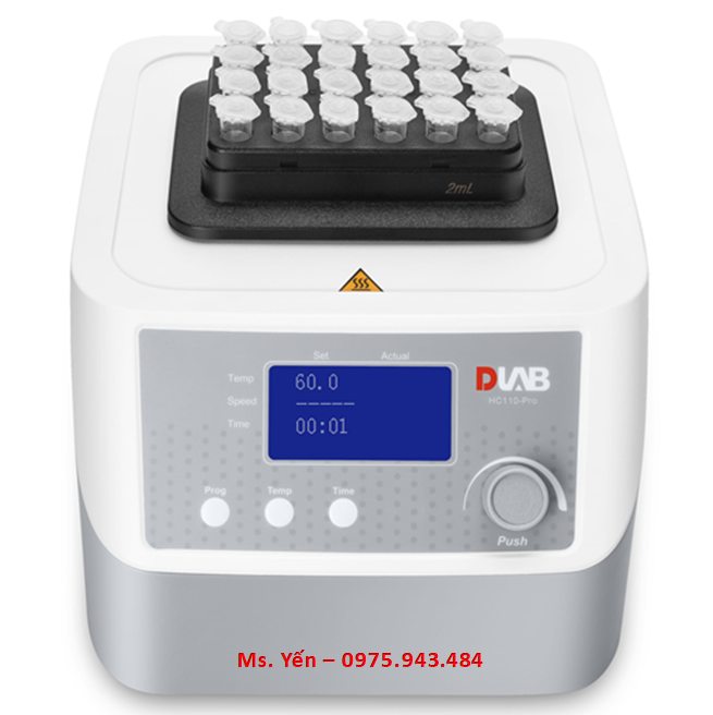 Bể ổn nhiệt khô (máy ủ nhiệt khô) 100oC, H100-Pro, DLAB