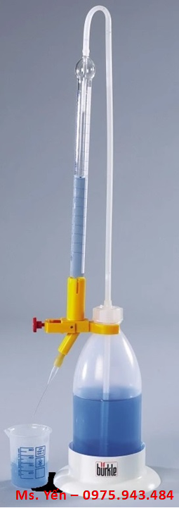 Buret chuẩn độ tự động 25ml 9695-1025 Burkle