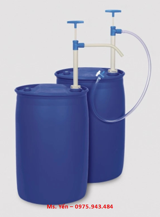 Bơm tay dung dịch bằng PP, 12 lít/phút, sâu 50cm 5600-0502 Burkle