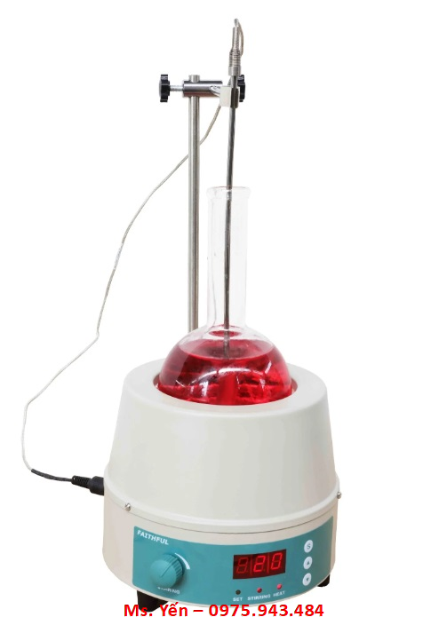 Bếp đun bình cầu có khuấy hiện số 500ml 98-III-B (500ml) Faithful