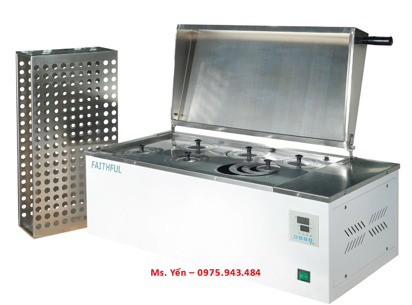 Bể cách thủy 11 lít (kèm nắp vòng + nắp tháp + giá để ống nghiệm) SHHW21.420AII FAITHFUL