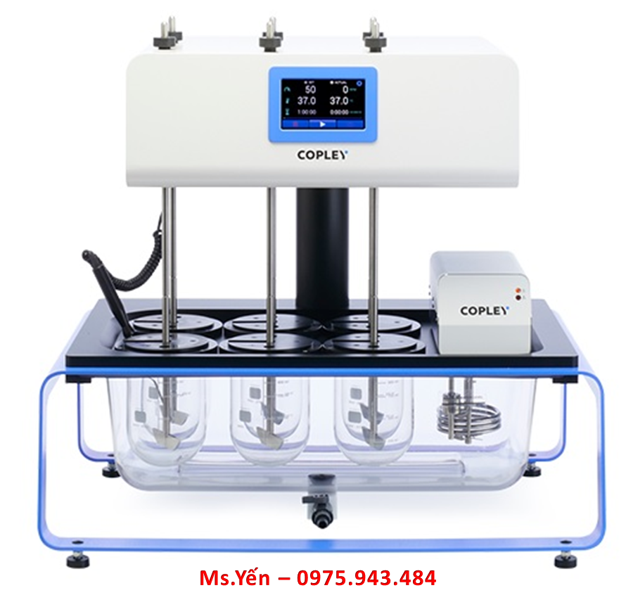 Thiết bị thử độ hòa tan 6 giỏ DIS 600i P/N: 1336 Copley
