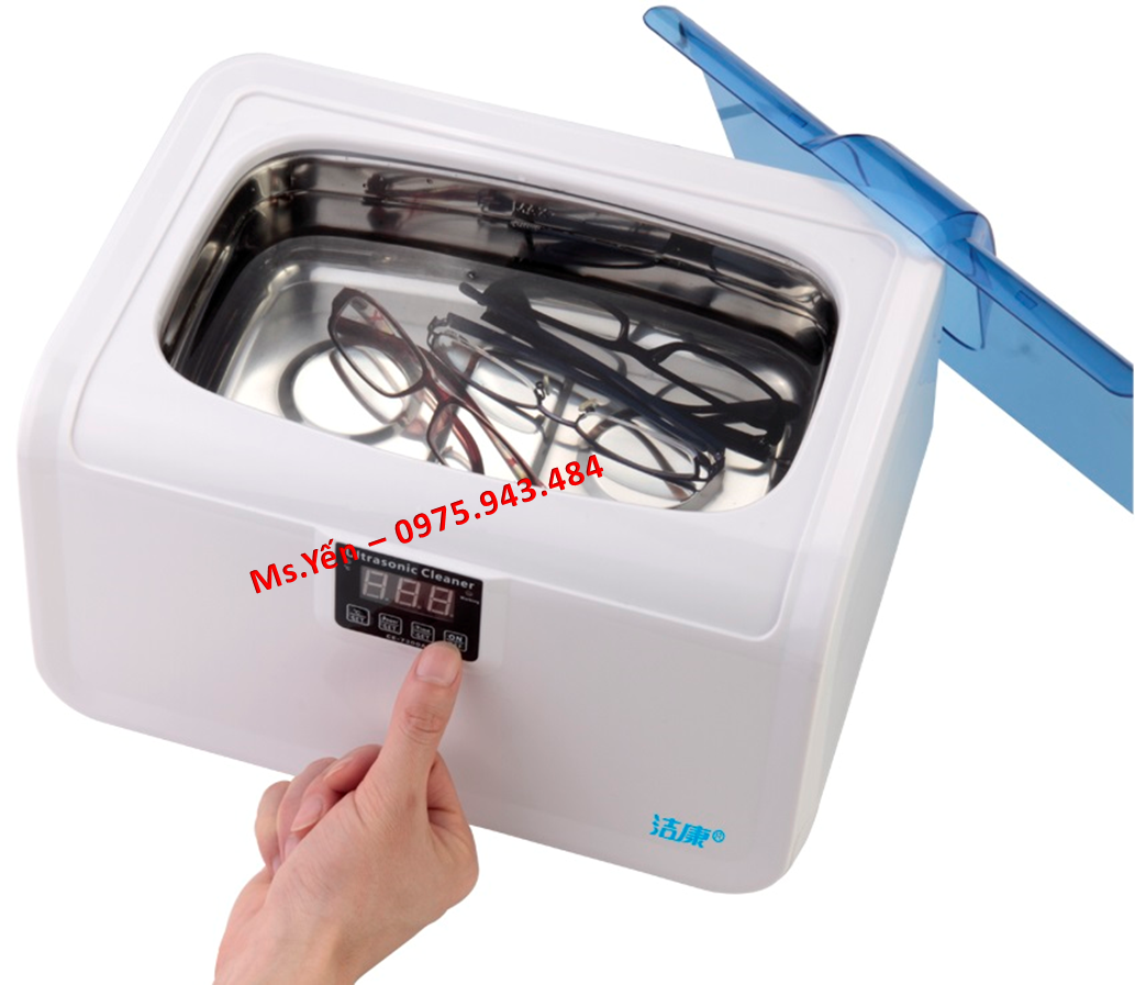 Bể rửa siêu âm gia dụng, công suất cao 2.5 lít (có gia nhiệt) CE-7200A JEKEN