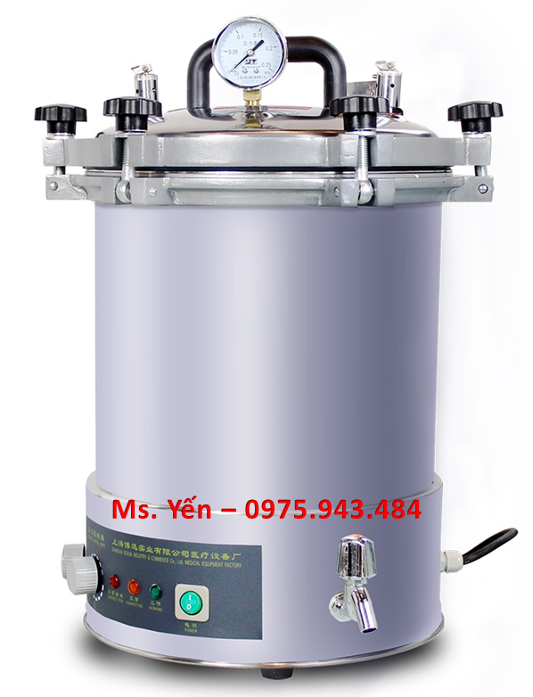 Nồi hấp tiệt trùng 18 lít  xách tay YXQ-LS-18SI Boxun