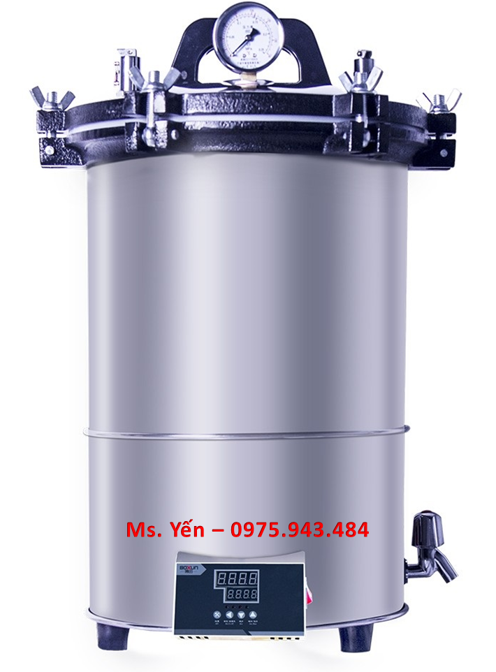 Nồi hấp tiệt trùng 24 lít xách tay hiện số YXQ-LS-24SI Boxun