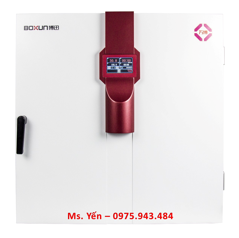 Tủ ấm vi sinh cửa đôi 284 lít Boxun BXP-280S (RT+5~100°C; có quạt; màn hình cảm ứng)