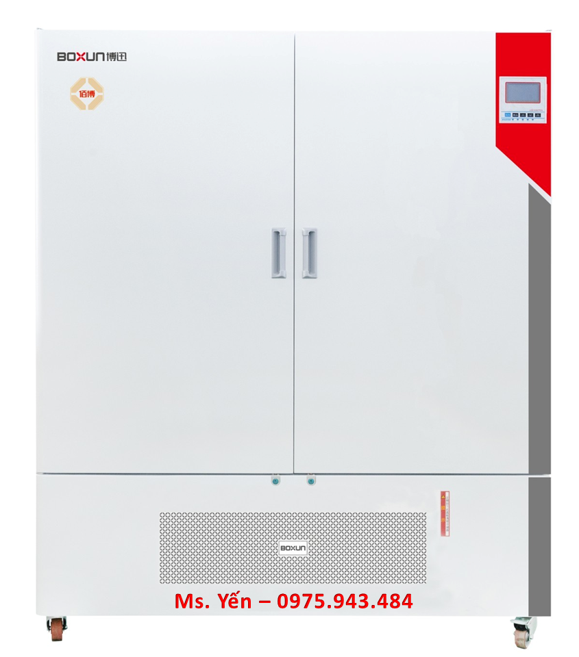 Tủ môi trường/ Tủ sinh trưởng/ Tủ chiếu sáng 2 cánh 800 lít lít Boxun BSG-800 (0~60°C;0~15000 Lux)