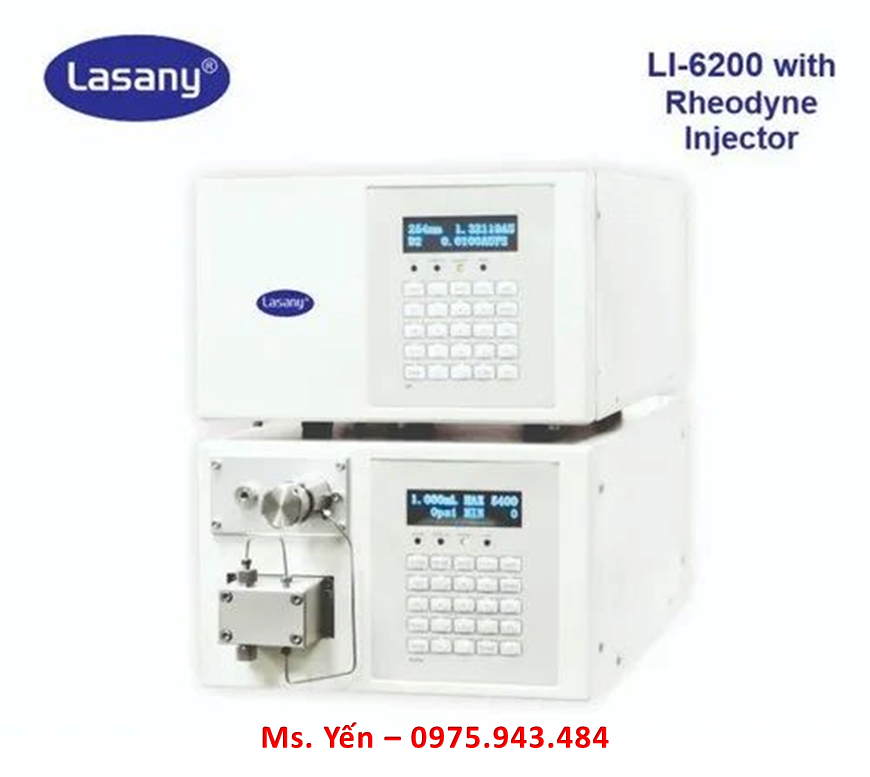 Sắc ký lỏng hiệu năng cao Lasany HPLC LI-6200 (0.001-10.000ml/phút; 190-700nm)