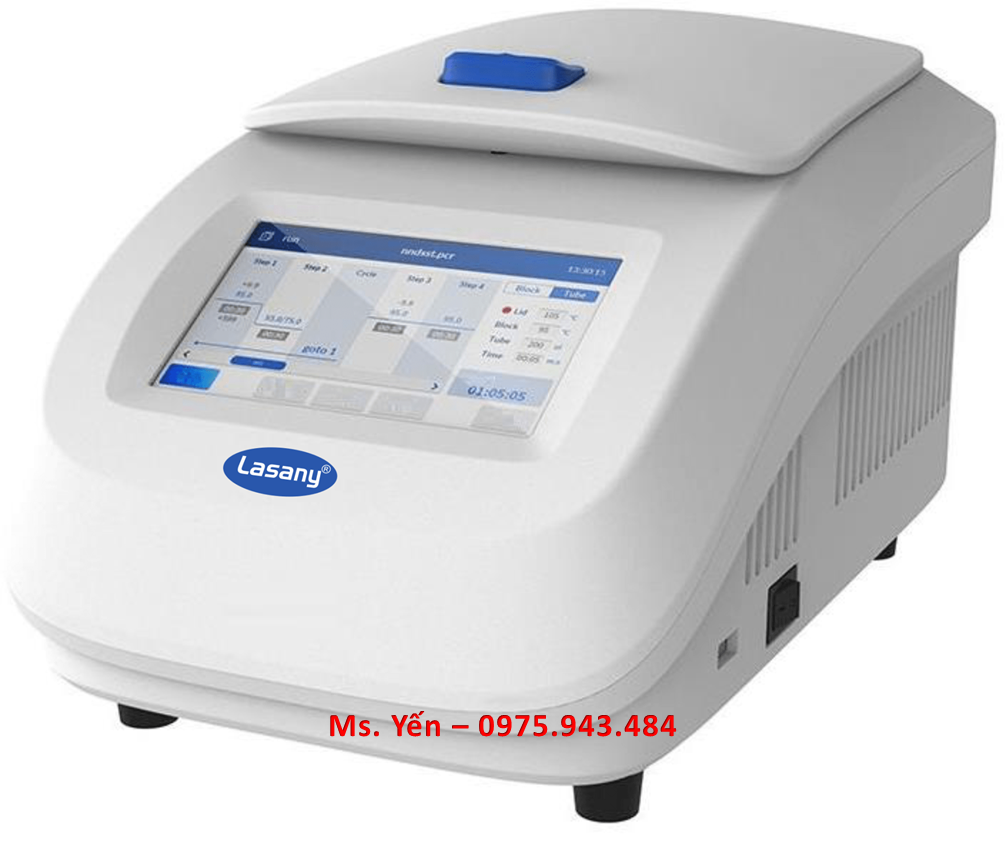Máy luân nhiệt PCR (96 giếng) Lasany LI-750 (4~99.9°C; màn hình cảm ứng 5 inch)