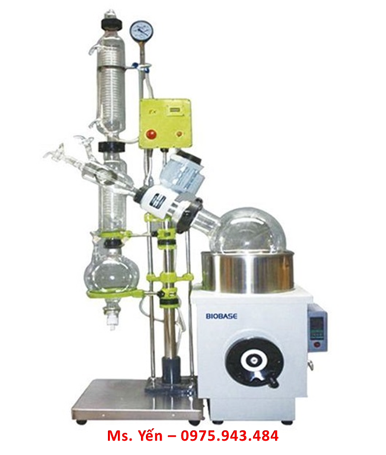 Máy cô quay chân không Biobase ExRE-1002 (bình cô 10 lít, bình hứng 5 lít, động cơ chống cháy nổ)