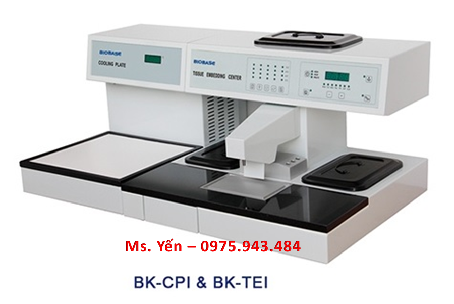 Máy đúc khối nến có bàn làm lạnh Biobase BK-CPI + BK-TEI
