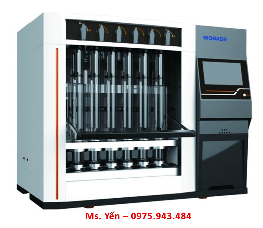 Máy chiết xơ 6 vị trí Biobase BK-F800