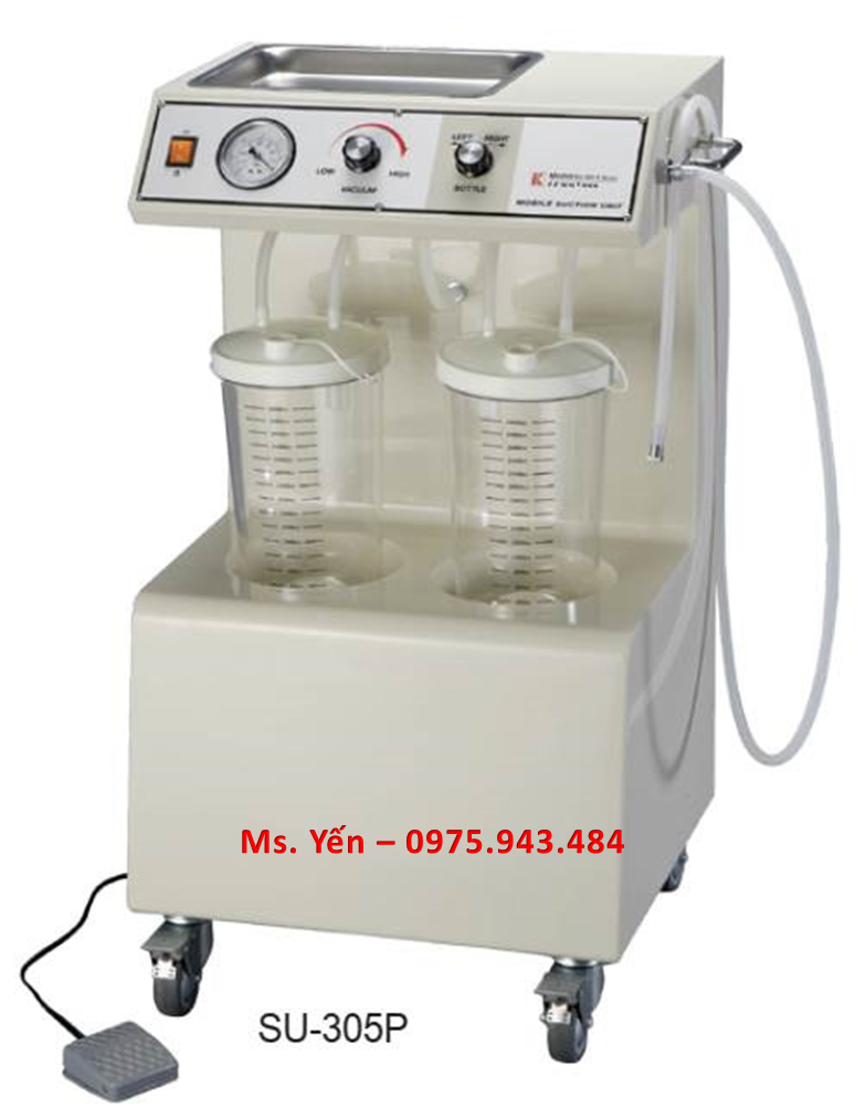 Máy hút dịch 2 bình 3 lít SU-305P Gemmy