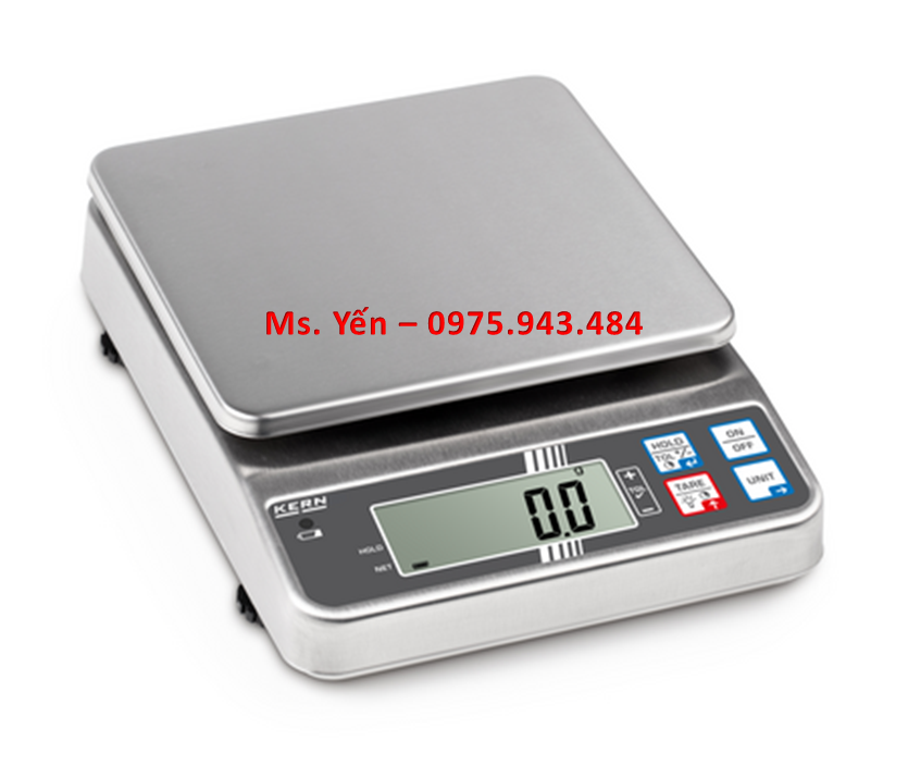 Cân kỹ thuật 3000g/1g Kern FOB 3K1