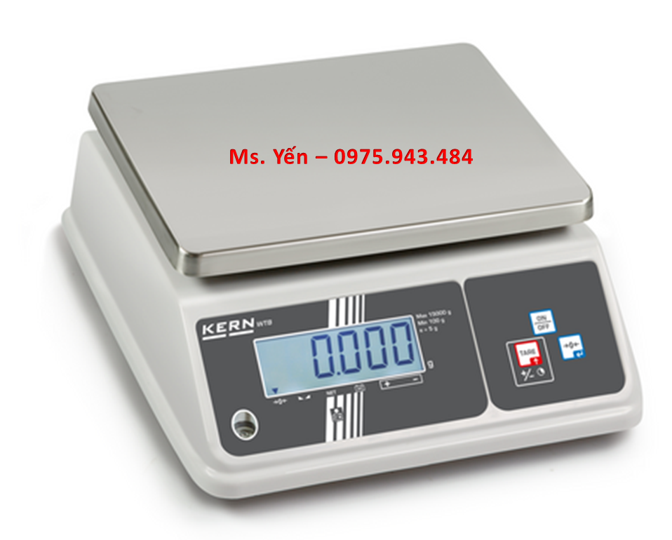 Cân bàn điện tử Kern (6000g/ 2g) WTB 6K-3NM