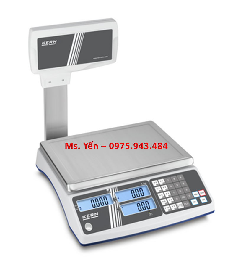 Cân tính tiền Kern RIB 10K-3HM (6kg/ 0,002kg; 15kg/ 0,005kg