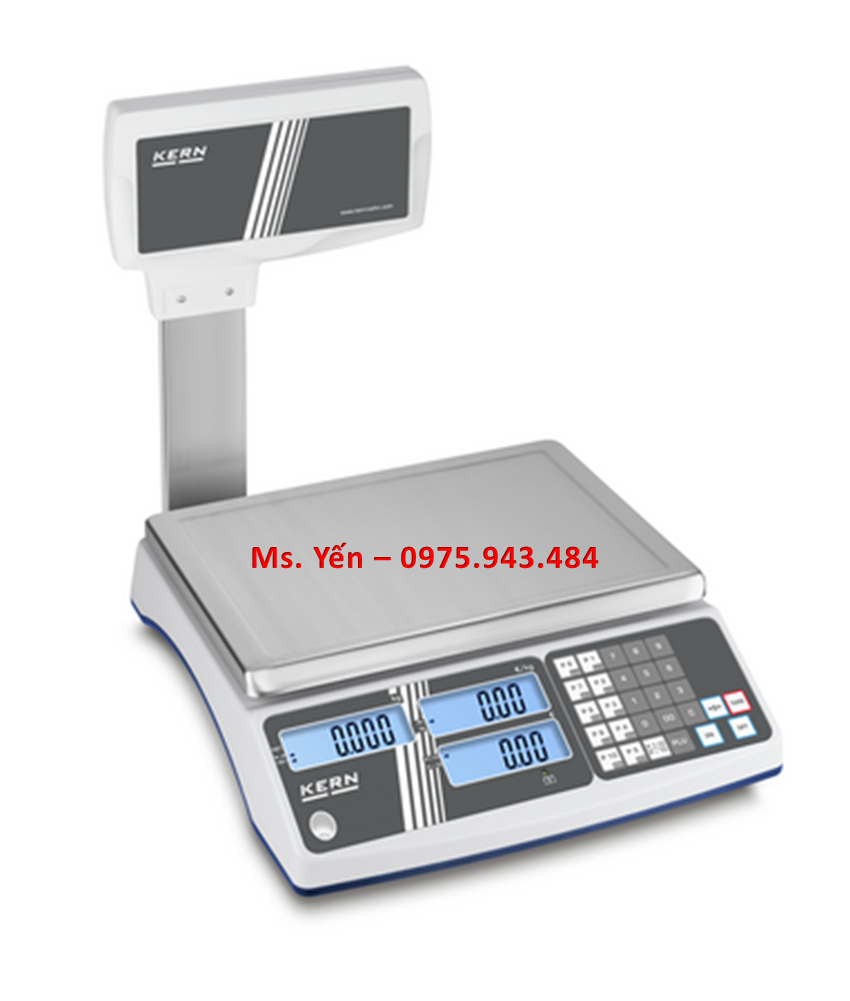 Cân tính tiền Kern RIB 6K-3HM (3kg/ 0,001kg; 6kg/ 0,002kg)